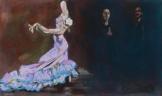 In The Shadows - Original Acrylic Painting