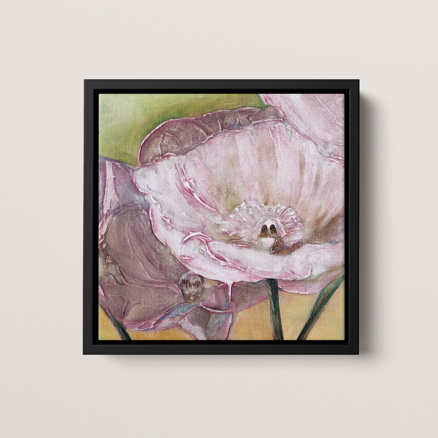 Pink Poppies Up Close - Fine Art Print