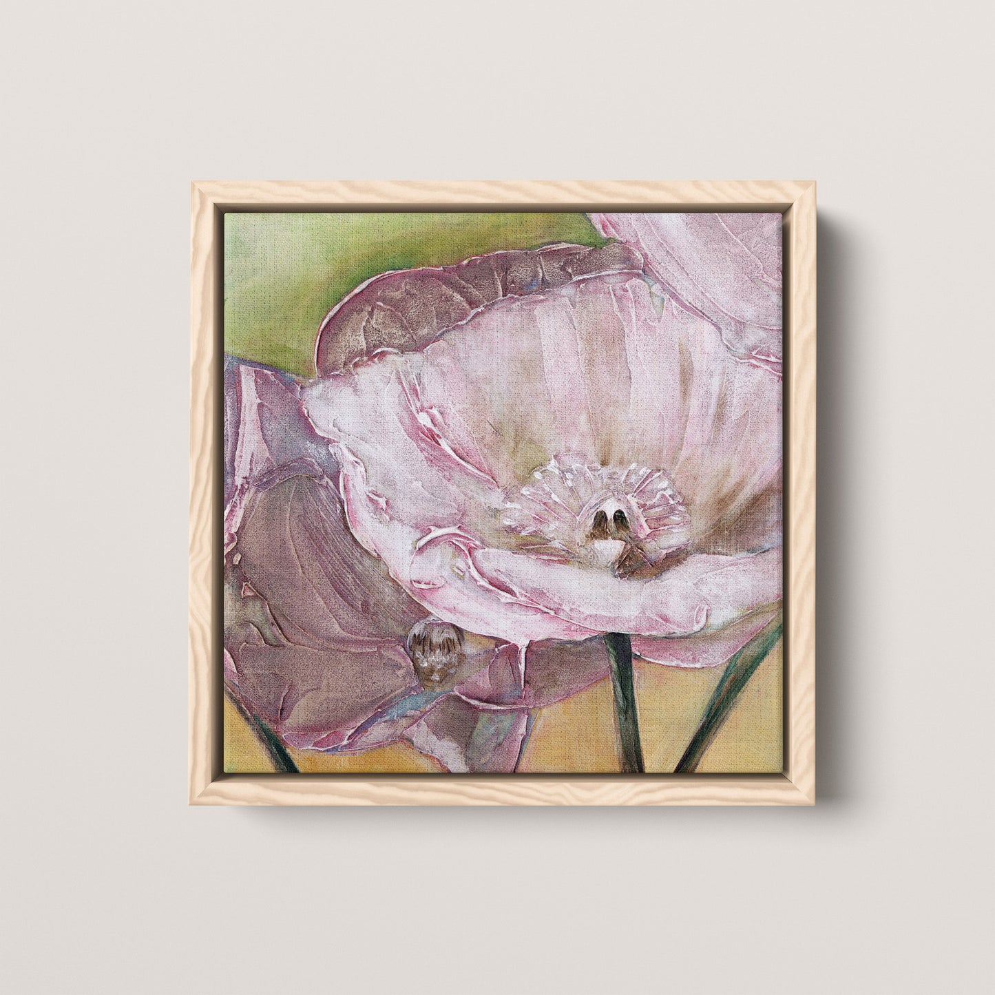 Pink Poppies Up Close - Fine Art Print