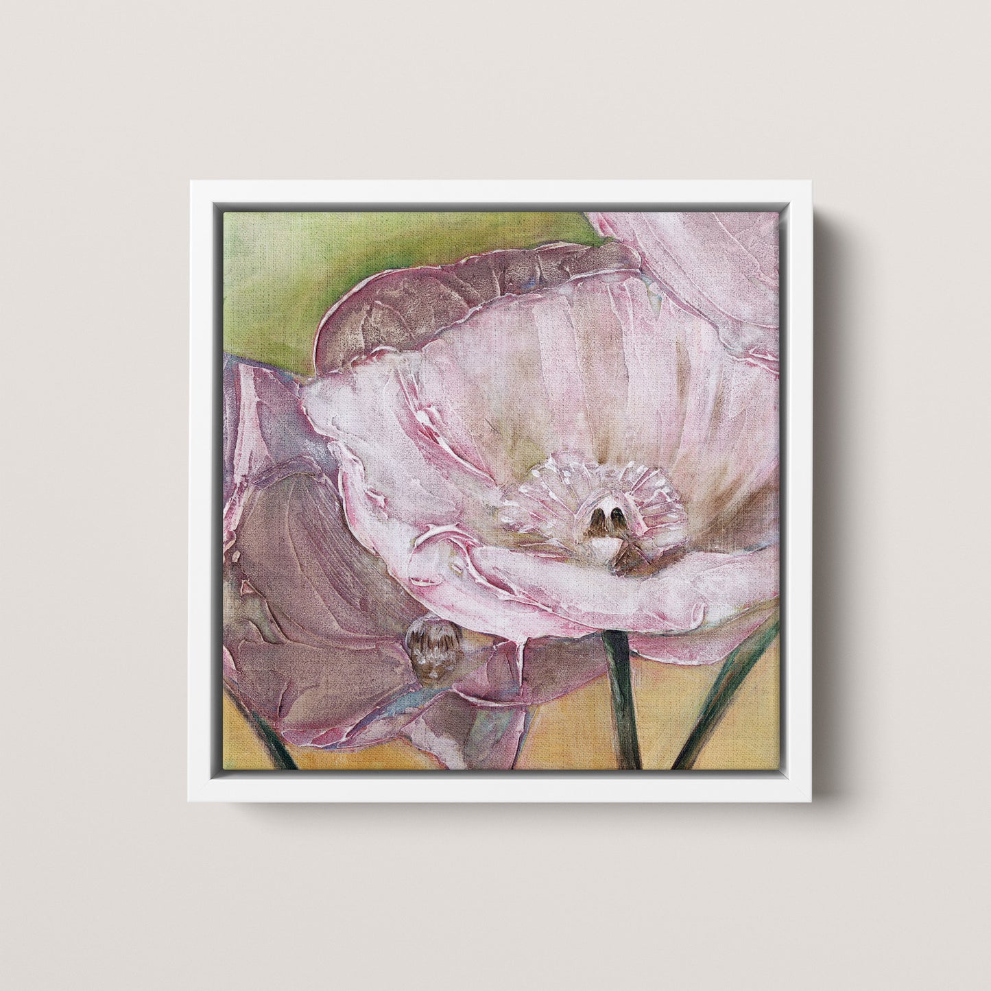 Pink Poppies Up Close - Fine Art Print
