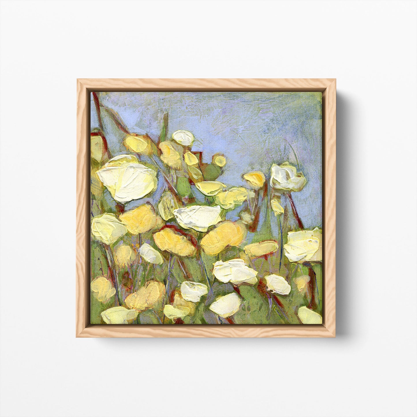 Soft Yellow Poppies - Fine Art Print