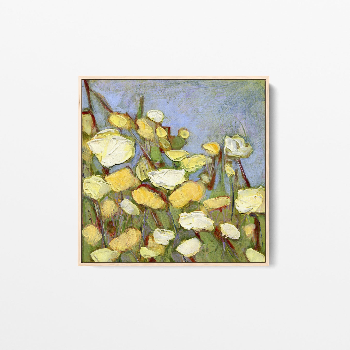 Soft Yellow Poppies - Fine Art Print