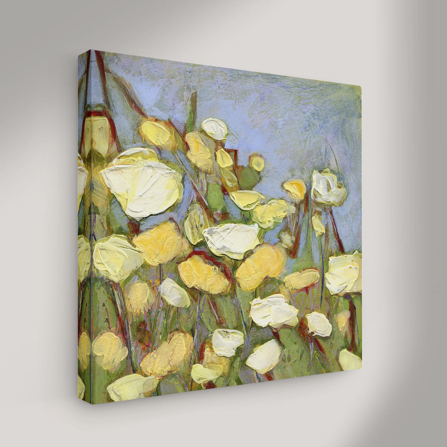 Soft Yellow Poppies - Fine Art Print