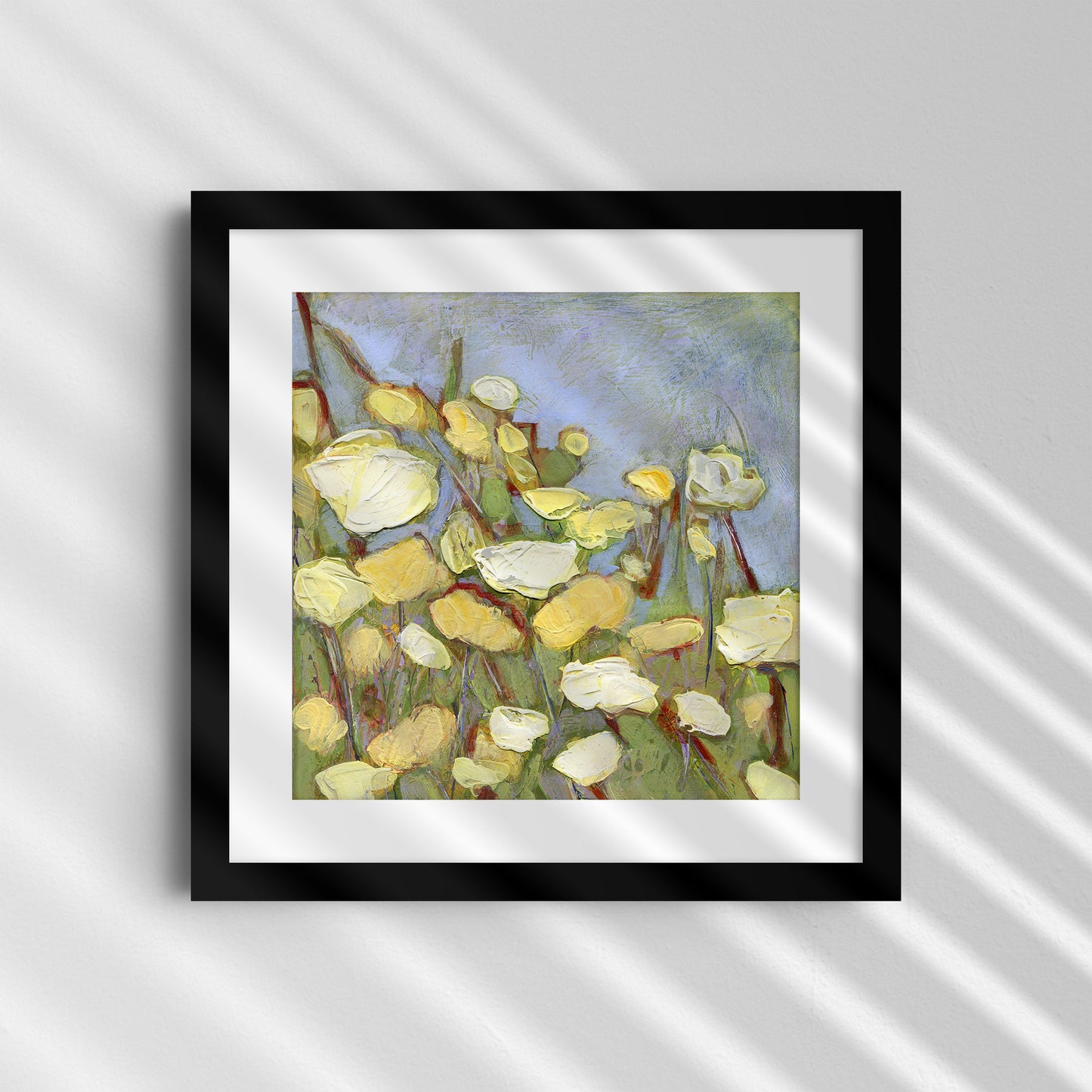 Soft Yellow Poppies - Fine Art Print