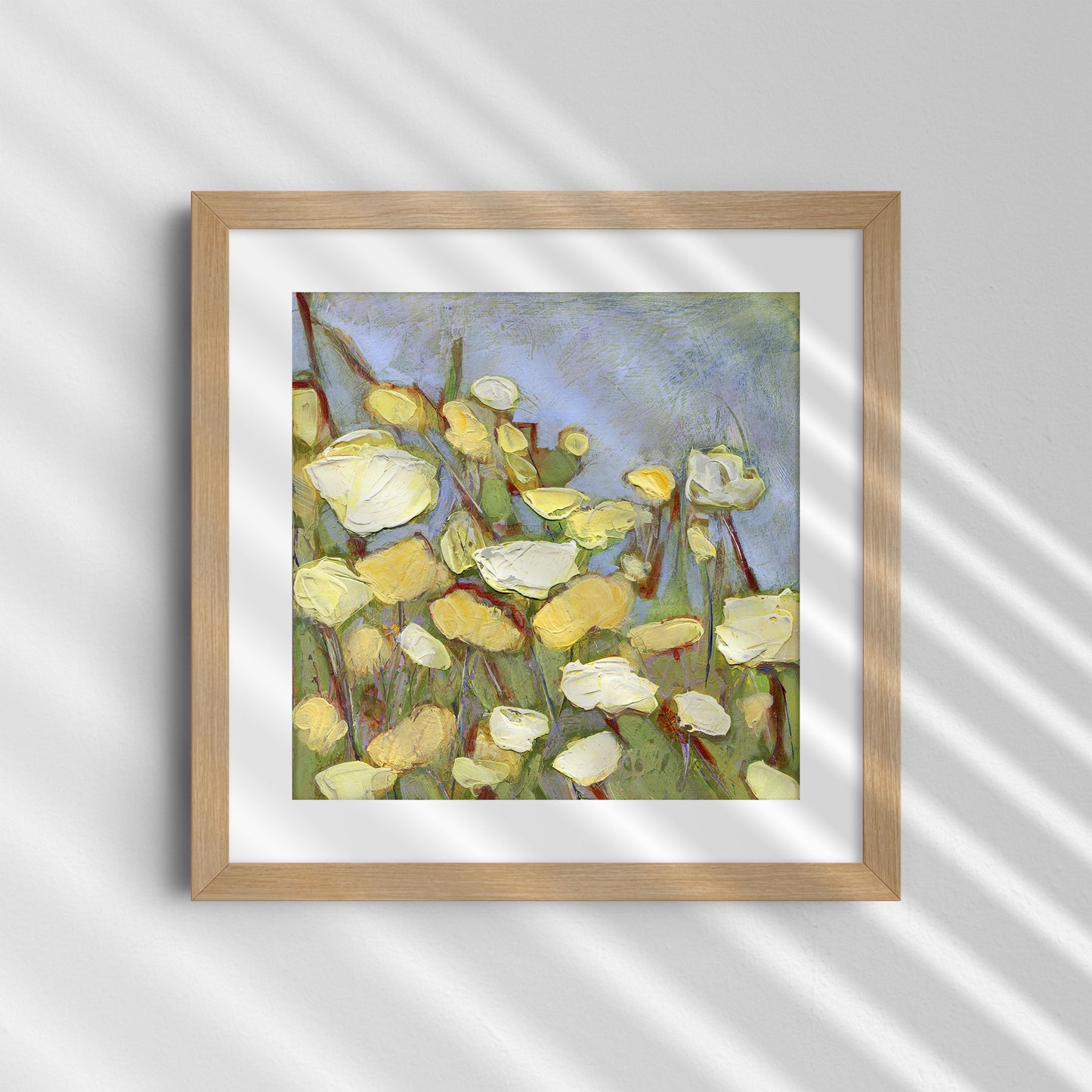 Soft Yellow Poppies - Fine Art Print