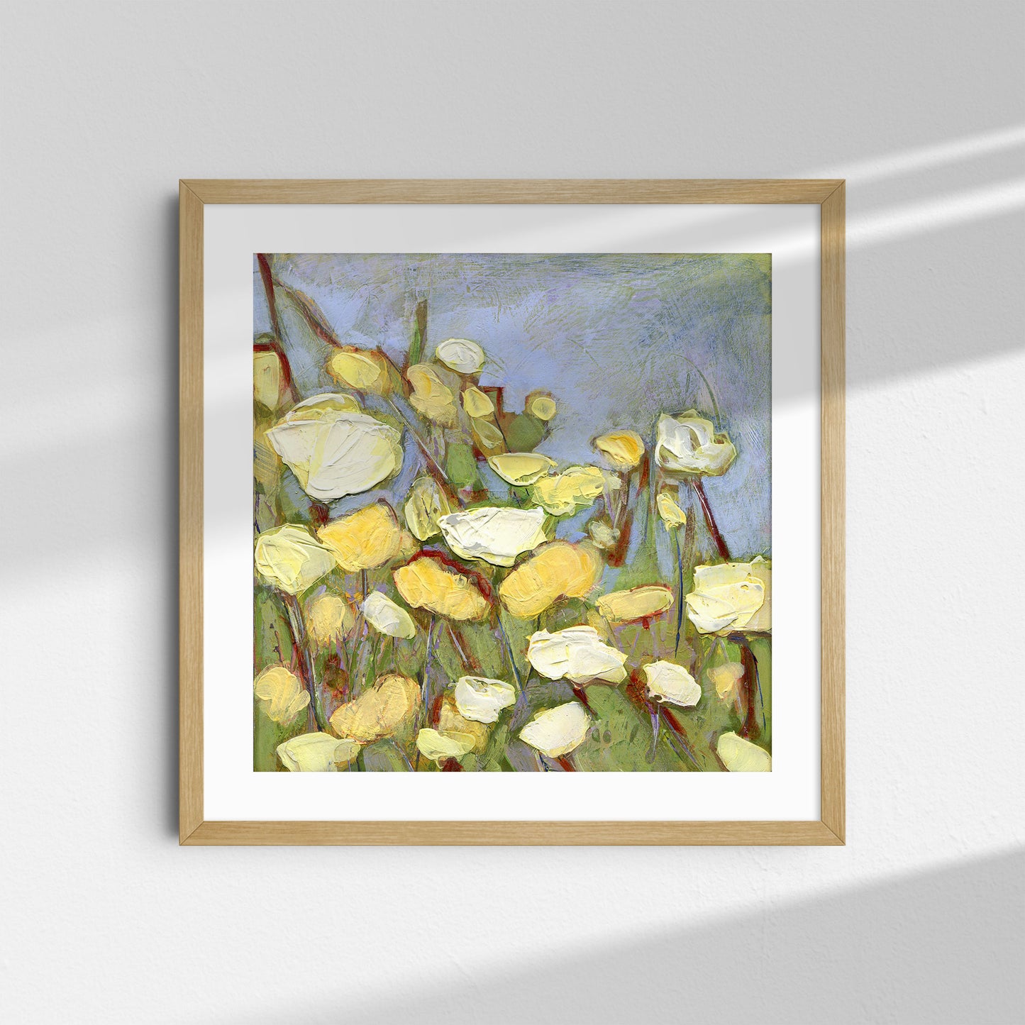 Soft Yellow Poppies - Fine Art Print