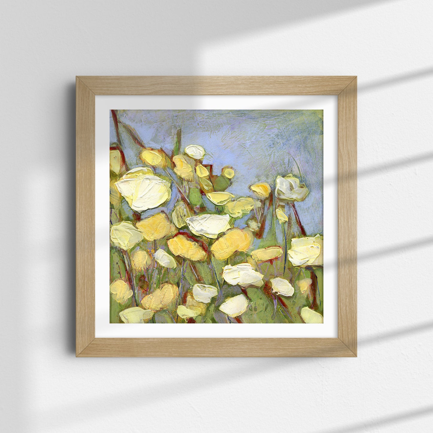 Soft Yellow Poppies - Fine Art Print