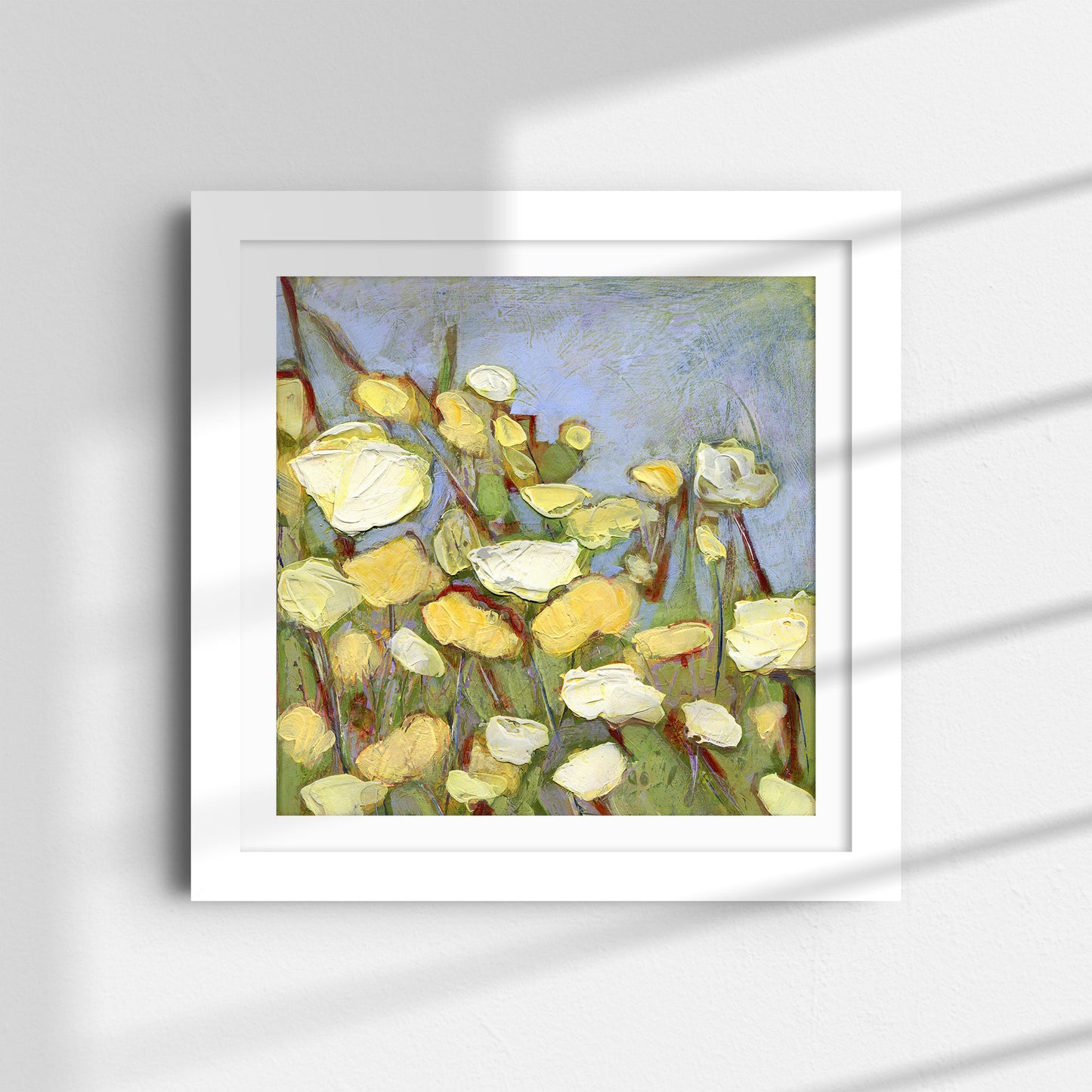 Soft Yellow Poppies - Fine Art Print