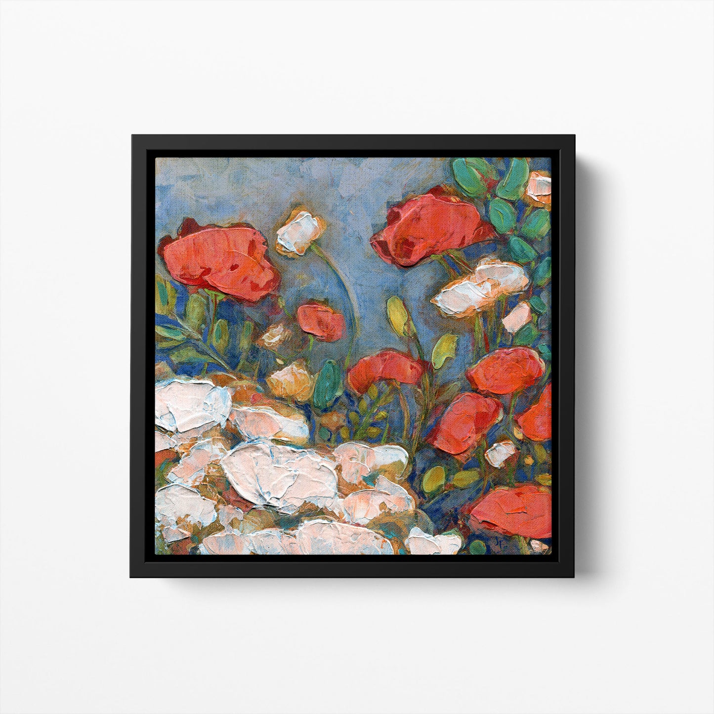 Poppies in a Spring Garden - Fine Art Print