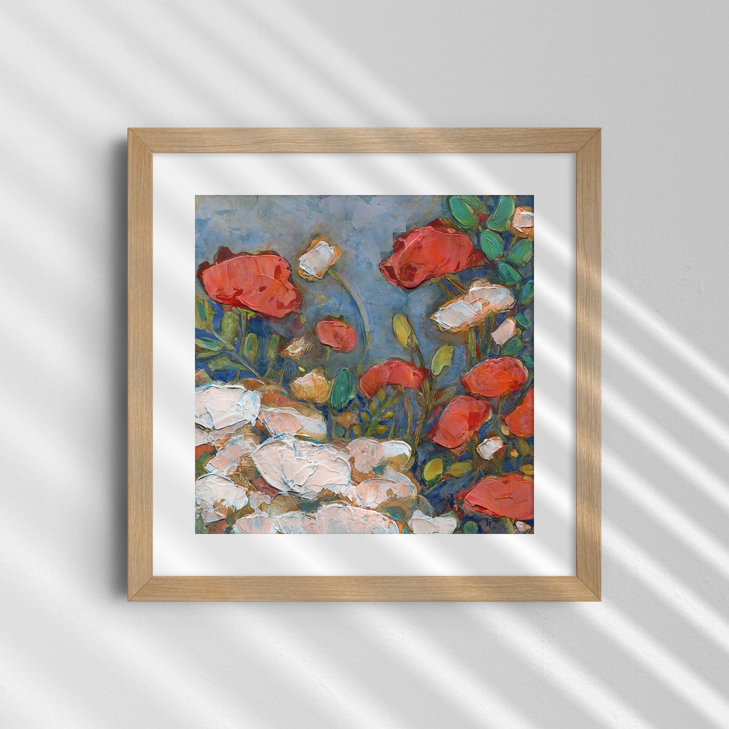 Poppies in a Spring Garden - Fine Art Print