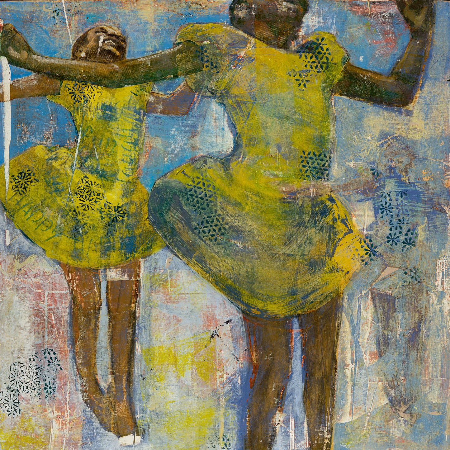 Jump For JOY - Original Acrylic Painting