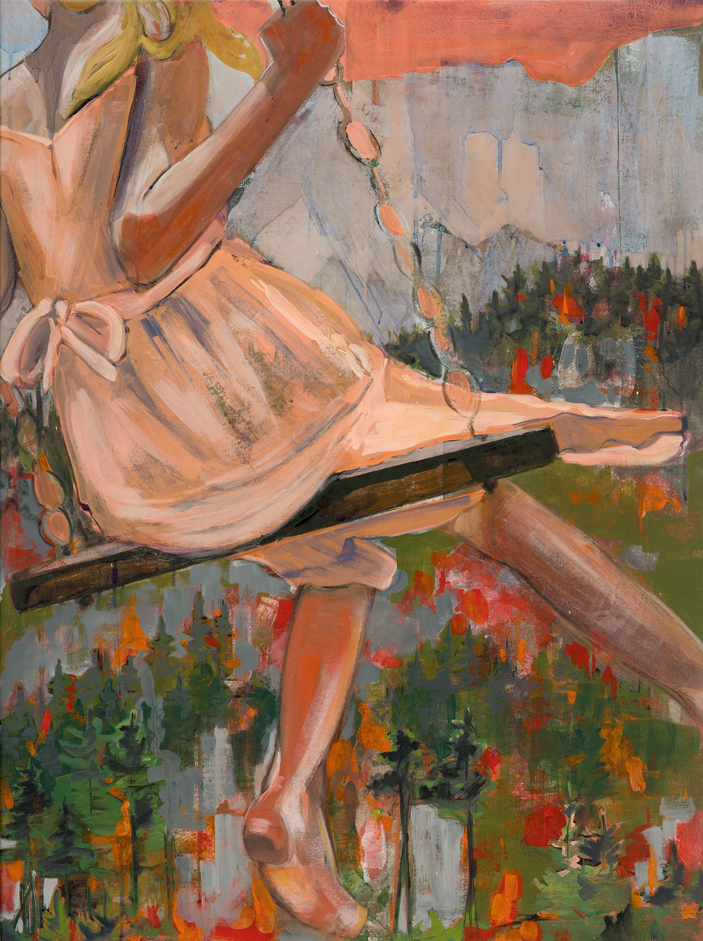 Disappearing Forests - Original Acrylic Painting