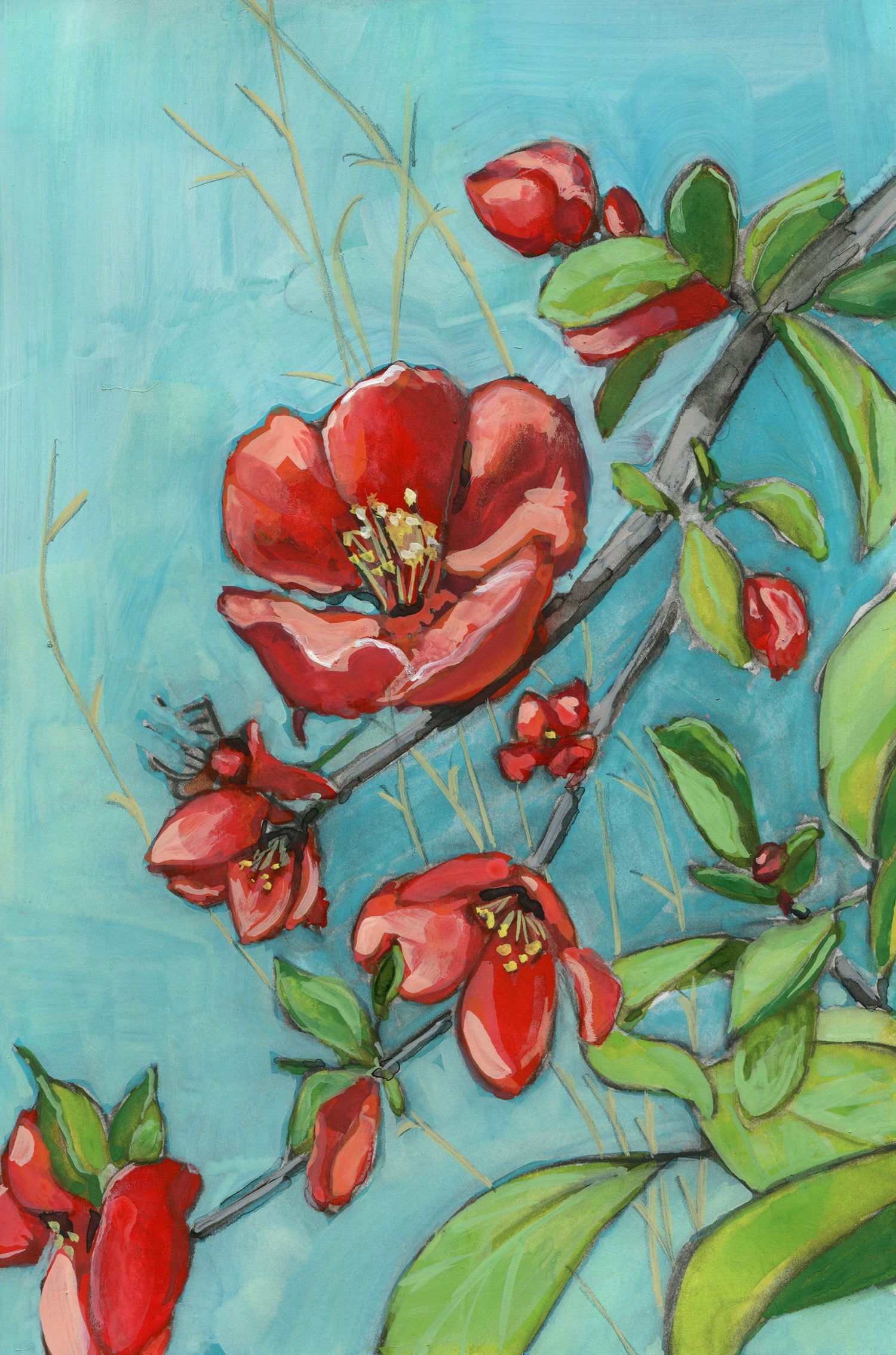 The Garden Studio Series – Original Watercolor & Gouache Paintings