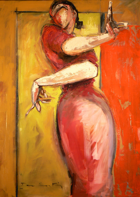 Flamenco ! - 5x7 inch Print on Paper