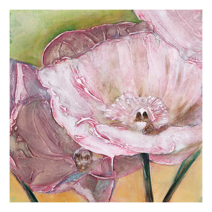 Pink Poppies Up Close -  Fine Art Print