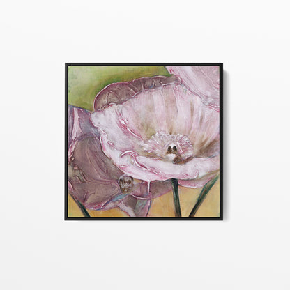 Pink Poppies Up Close -  Fine Art Print