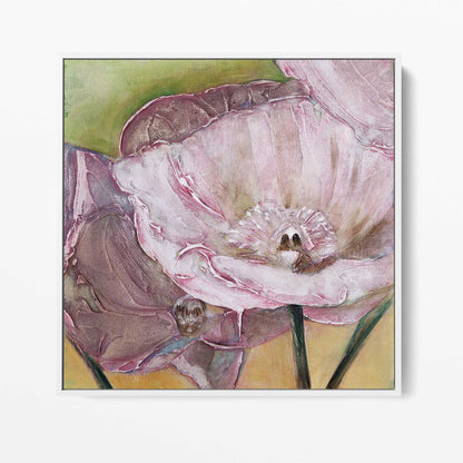 Pink Poppies Up Close -  Fine Art Print