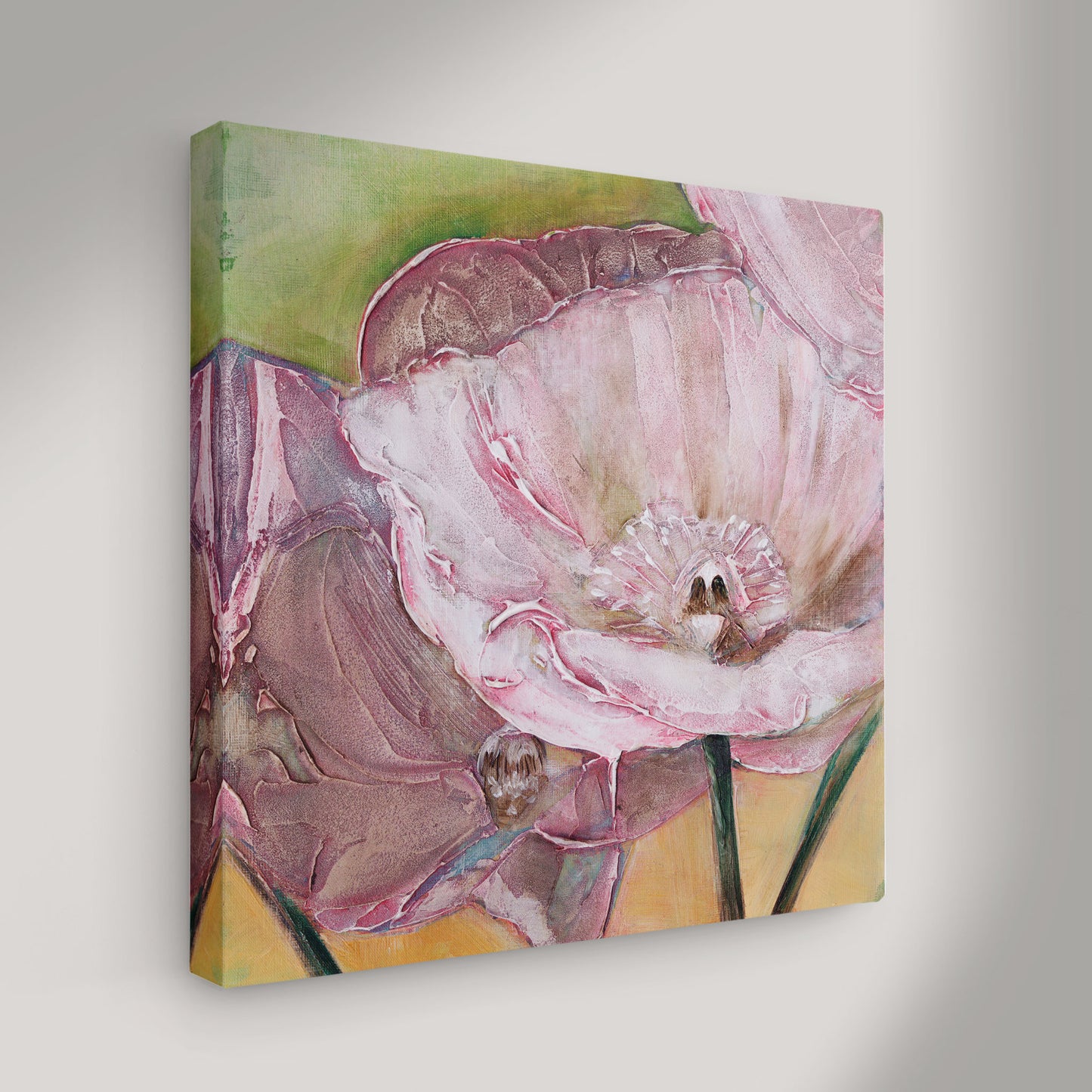 Pink Poppies Up Close -  Fine Art Print