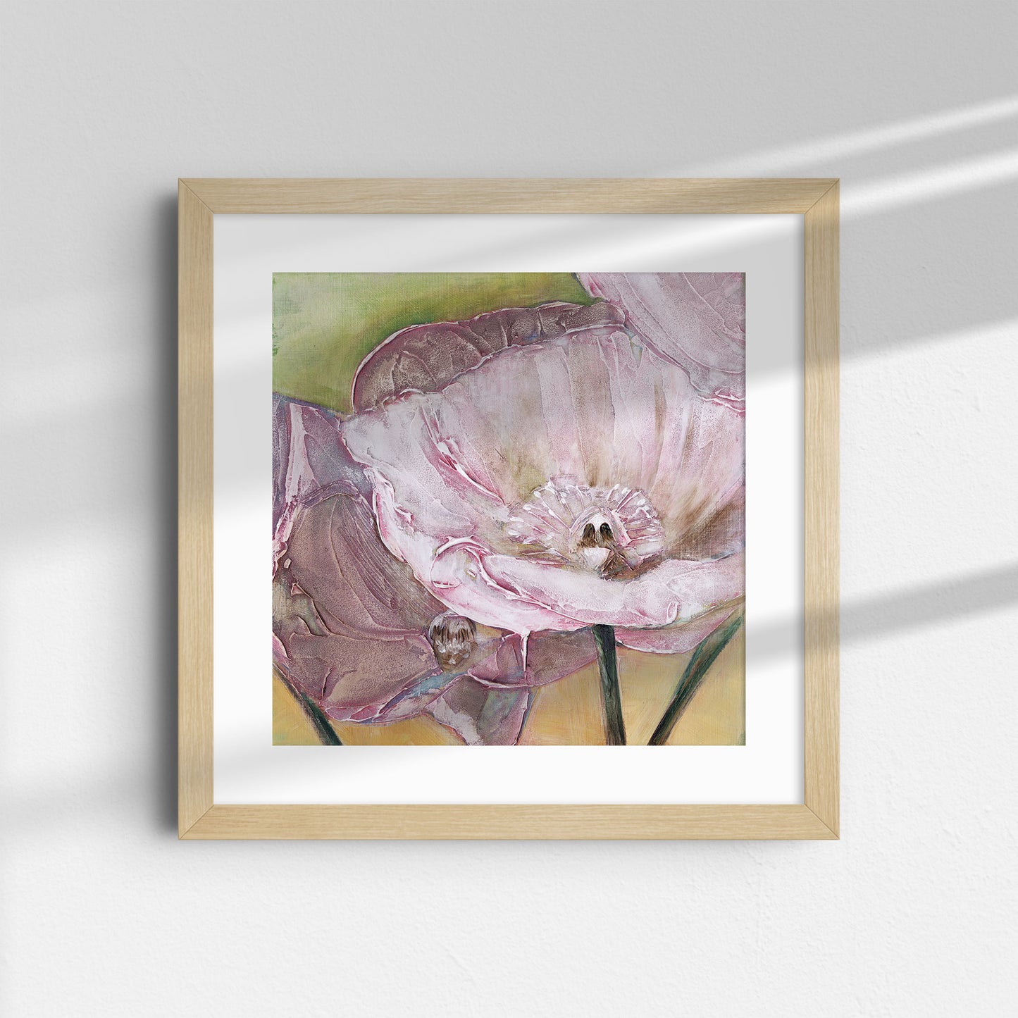 Pink Poppies Up Close -  Fine Art Print