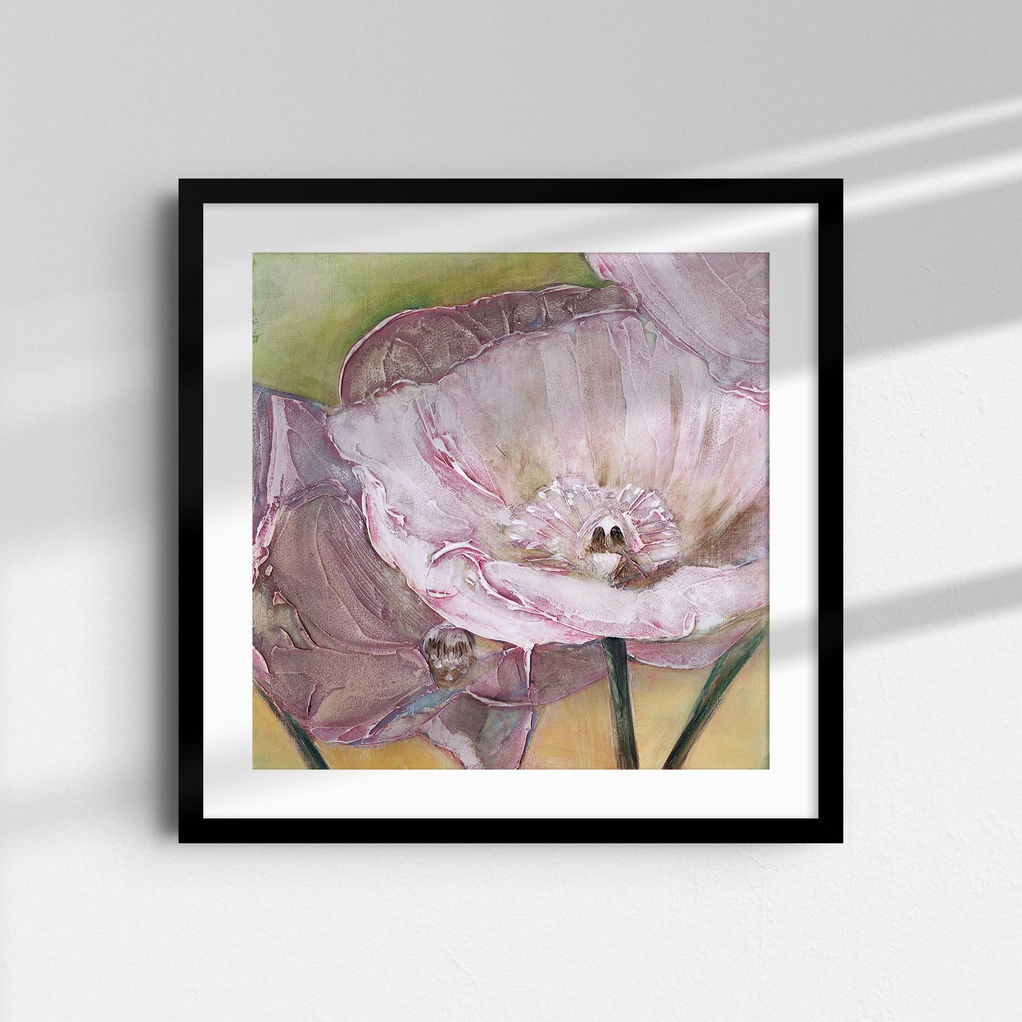 Pink Poppies Up Close -  Fine Art Print