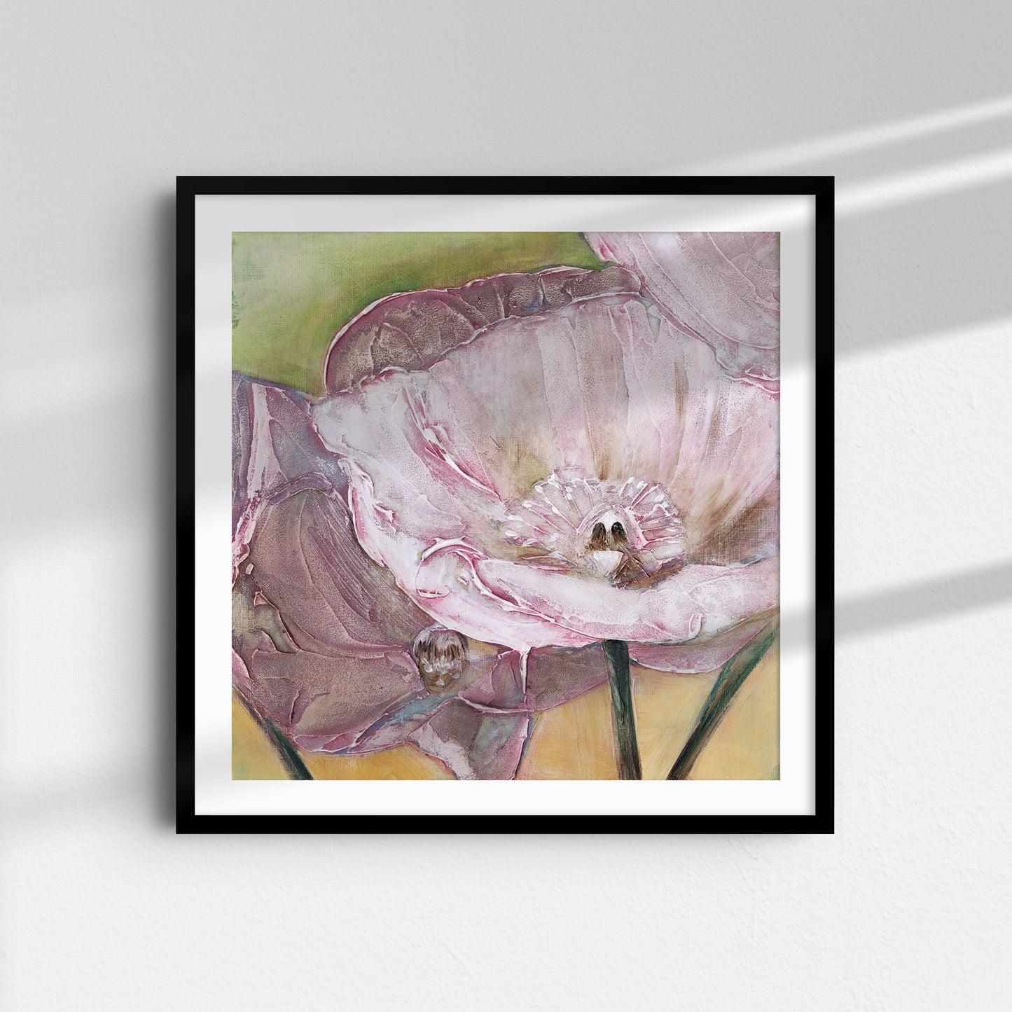 Pink Poppies Up Close -  Fine Art Print