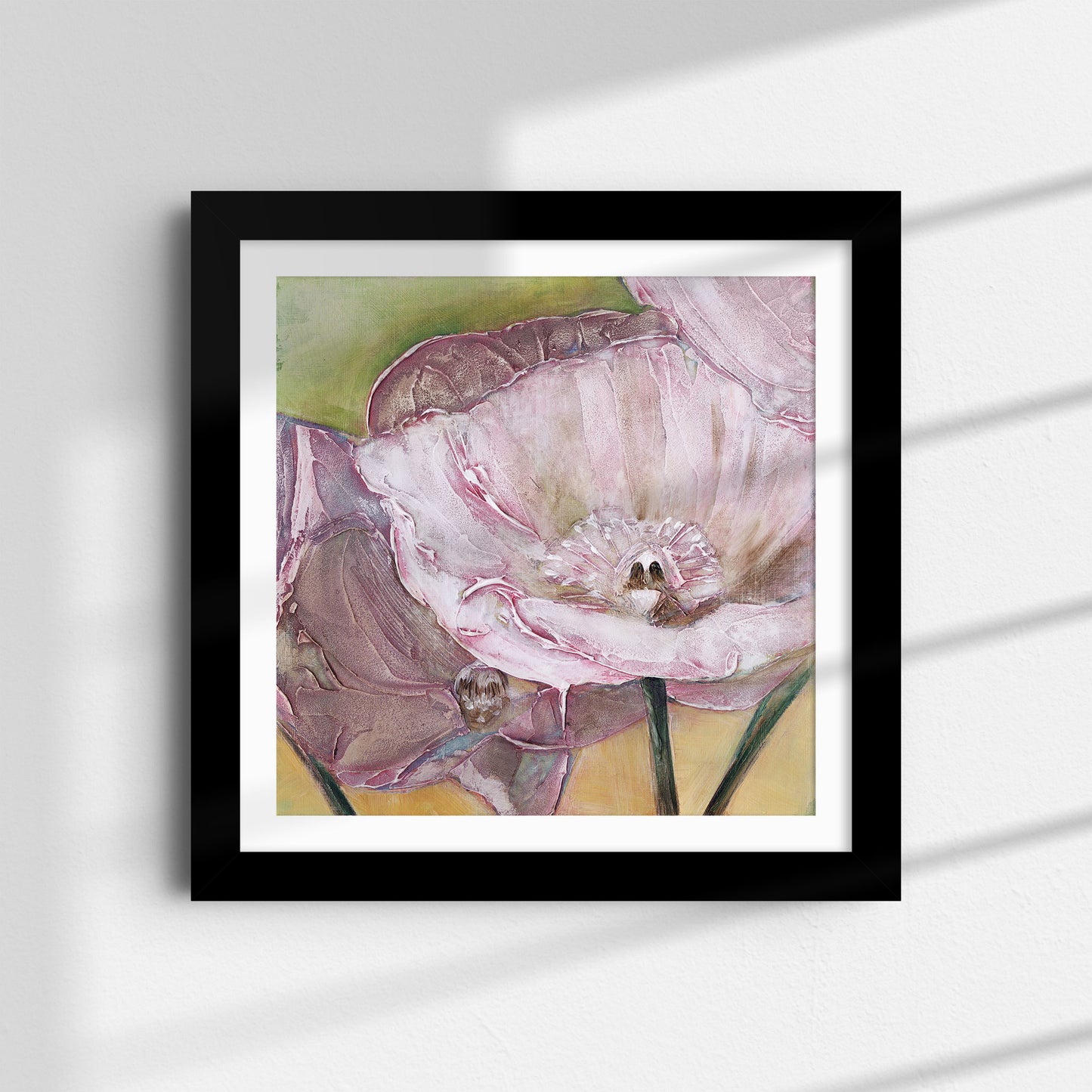 Pink Poppies Up Close -  Fine Art Print
