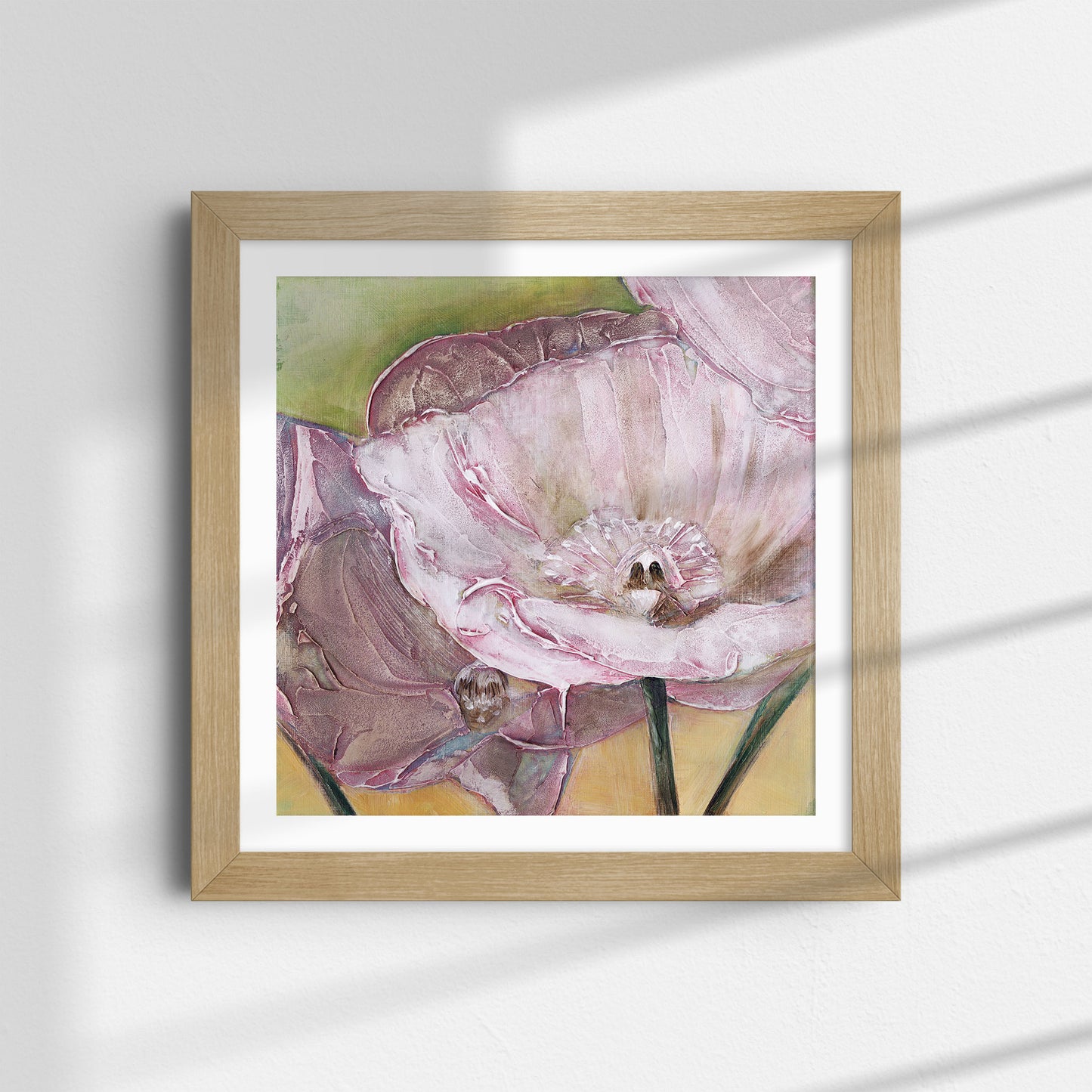 Pink Poppies Up Close -  Fine Art Print