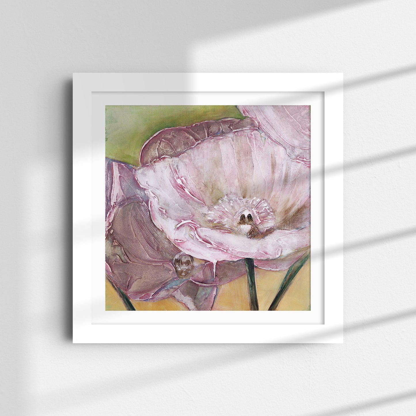 Pink Poppies Up Close -  Fine Art Print