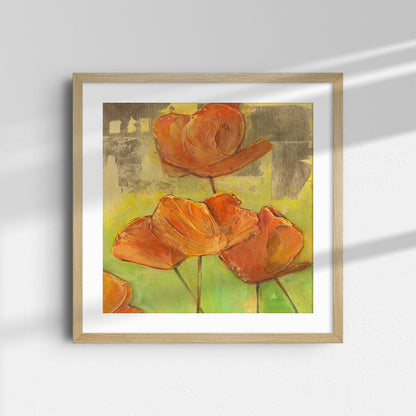 Brilliant California Poppies -  Fine Art Print