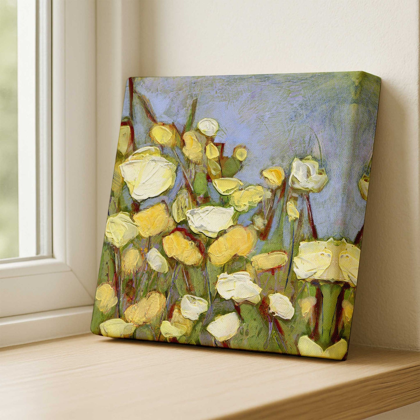 Soft Yellow Poppies - Fine Art Print