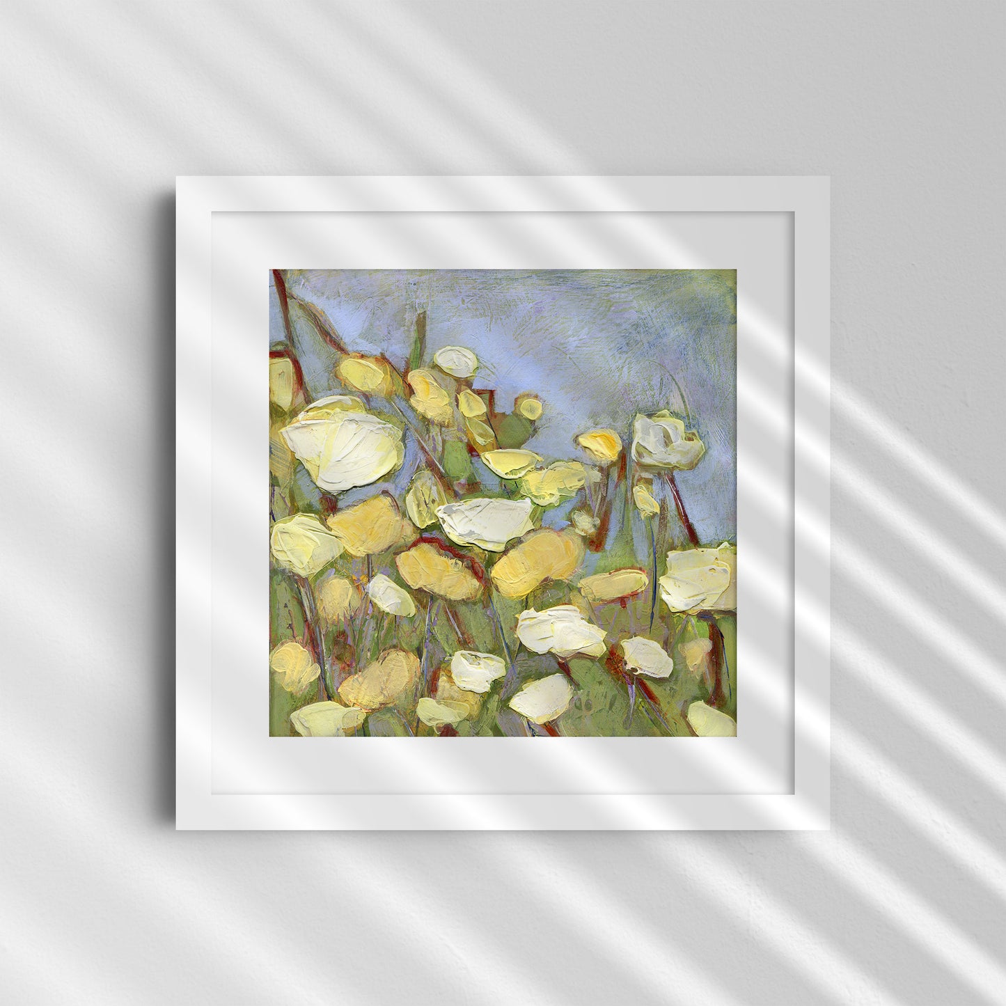 Soft Yellow Poppies - Fine Art Print