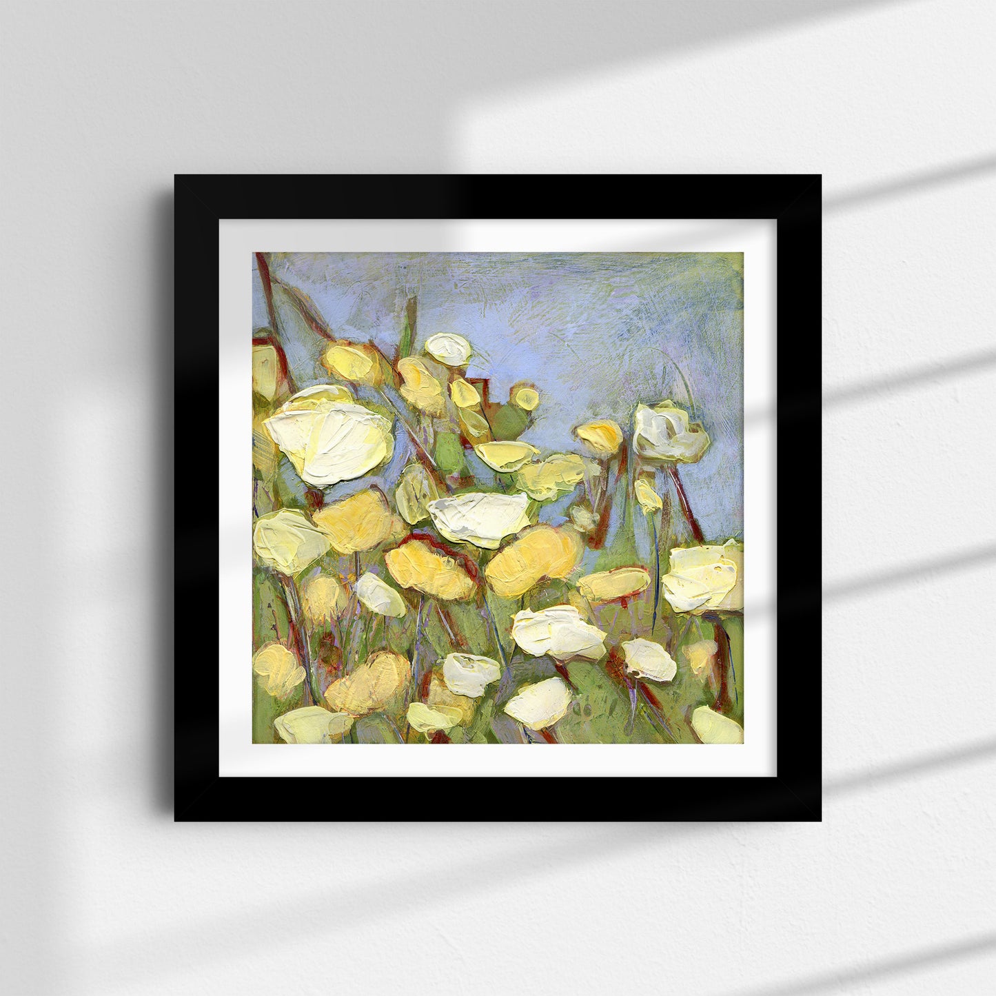 Soft Yellow Poppies - Fine Art Print