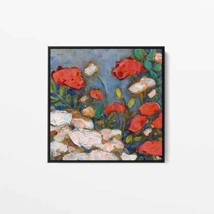 Poppies in a Spring Garden - Fine Art Print