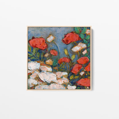 Poppies in a Spring Garden - Fine Art Print