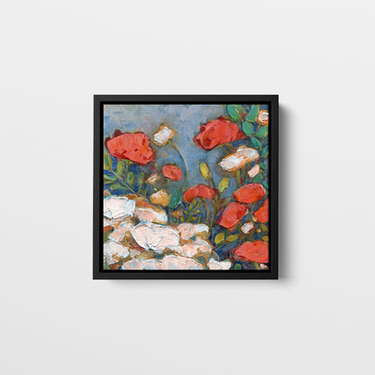 Poppies in a Spring Garden - Fine Art Print