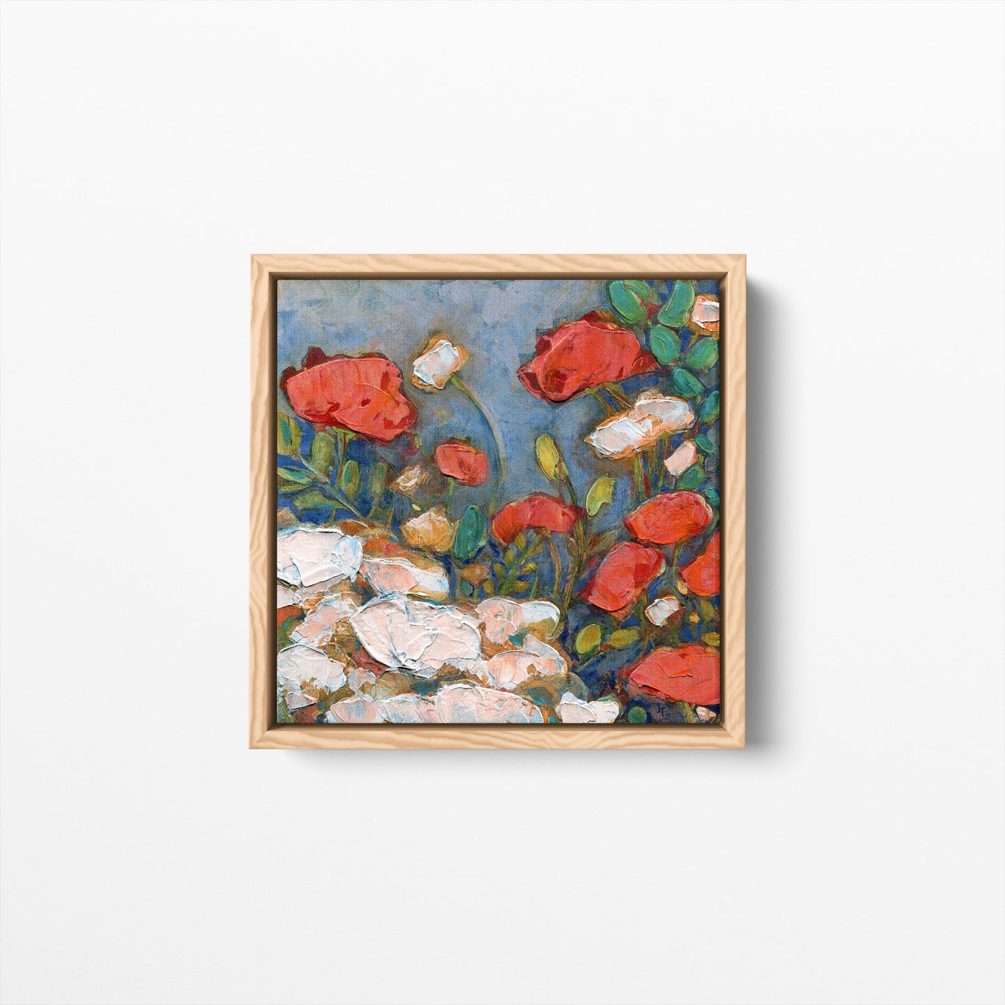 Poppies in a Spring Garden - Fine Art Print