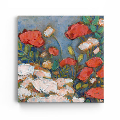 Poppies in a Spring Garden - Fine Art Print