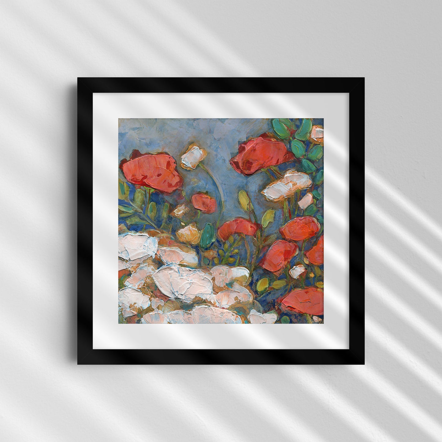 Poppies in a Spring Garden - Fine Art Print