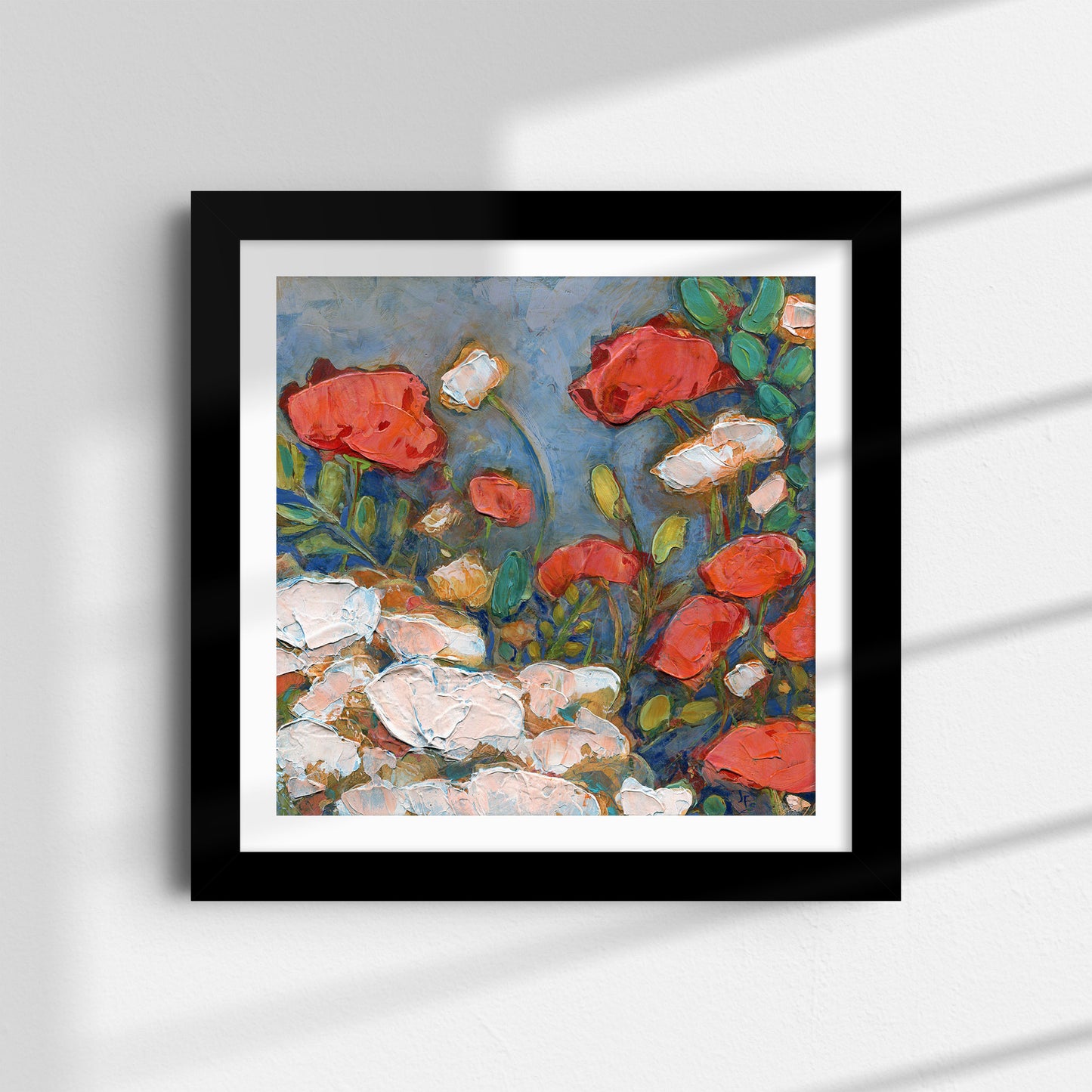 Poppies in a Spring Garden - Fine Art Print
