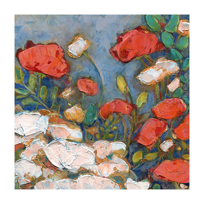 Poppies in a Spring Garden - Fine Art Print