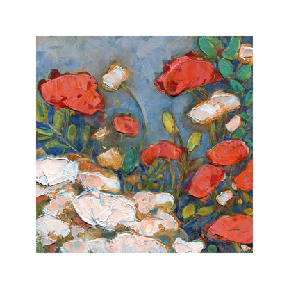 Poppies in a Spring Garden - Fine Art Print