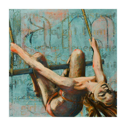 PERSISTENT GIRL — Limited Edition Fine Art Print on Archival Paper