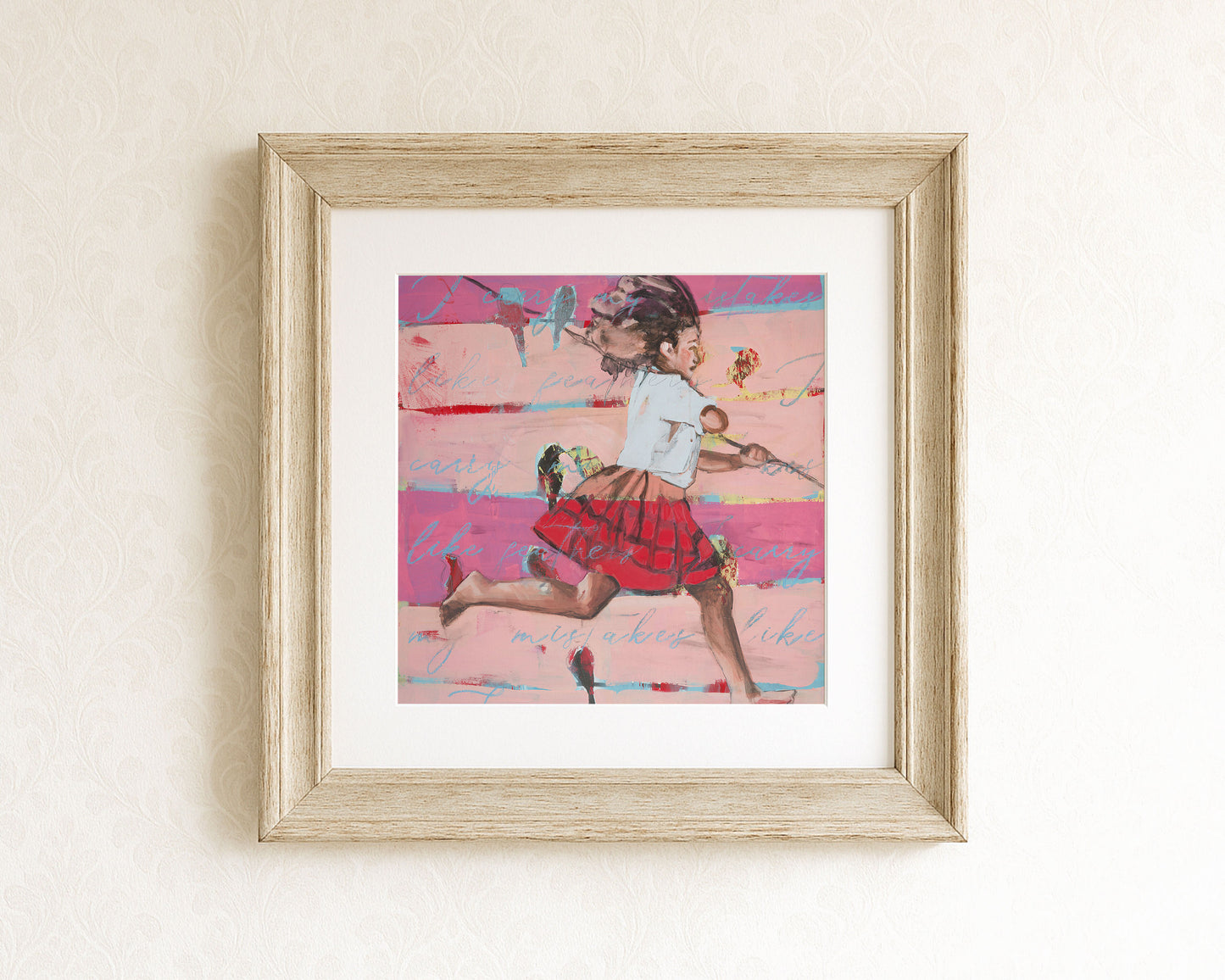 I CARRY MY MISTAKES LIKE FEATHERS— Limited Edition Fine Art Print on Archival Paper
