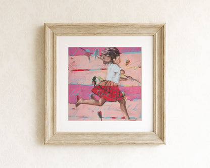 I CARRY MY MISTAKES LIKE FEATHERS— Limited Edition Fine Art Print on Archival Paper